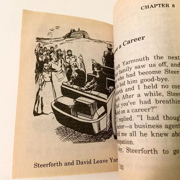 Vintage 1979  David Copperfield by Charles Dickens Illustrated Classic Edition - Picture 13 of 16